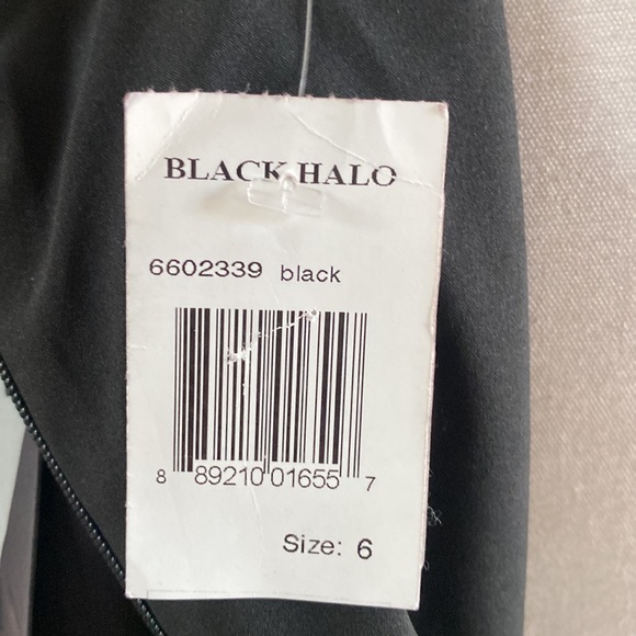 BLACK HALO MARICOPA BLACK DRESS DESIGNER LUXURY 6 NEW - Picture 10 of 13